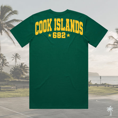 COOK ISLANDS 682 VARSITY SHIRT