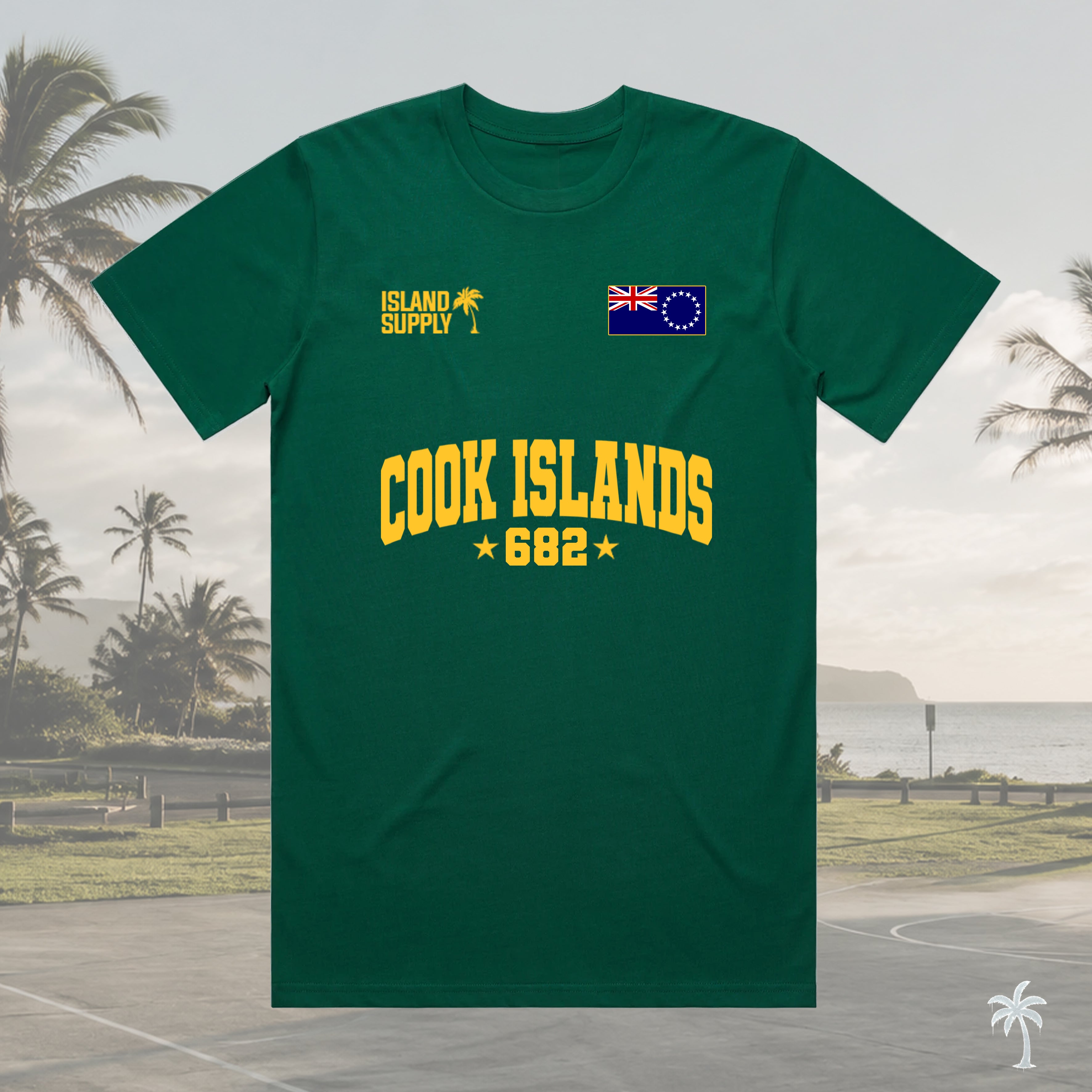 COOK ISLANDS 682 VARSITY SHIRT